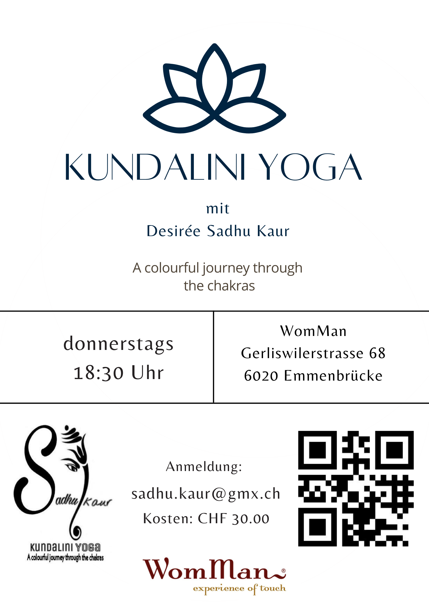 Kundalini-Yoga bei WomMan